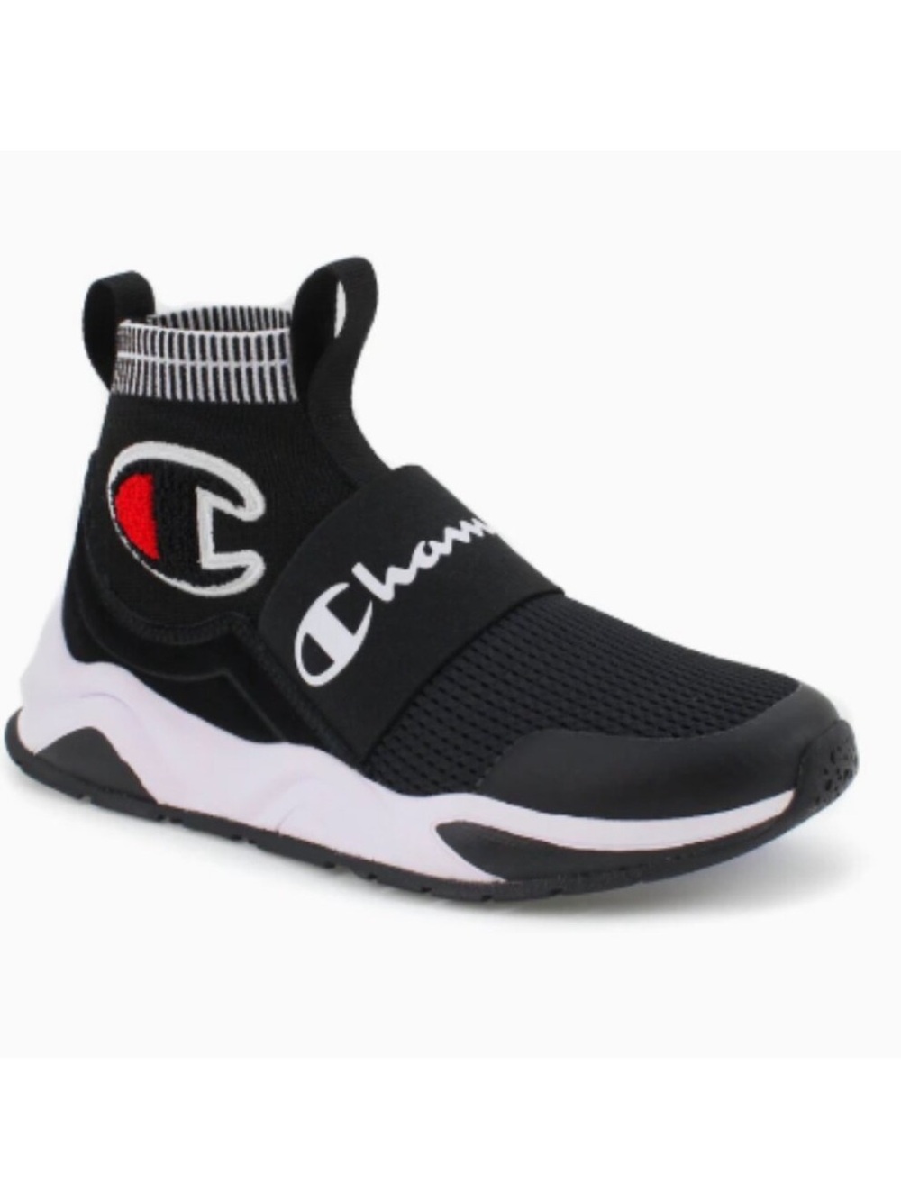 Champion Big Kids Rally Pro Casual Athletic Sneakers Size 6Y Black/White